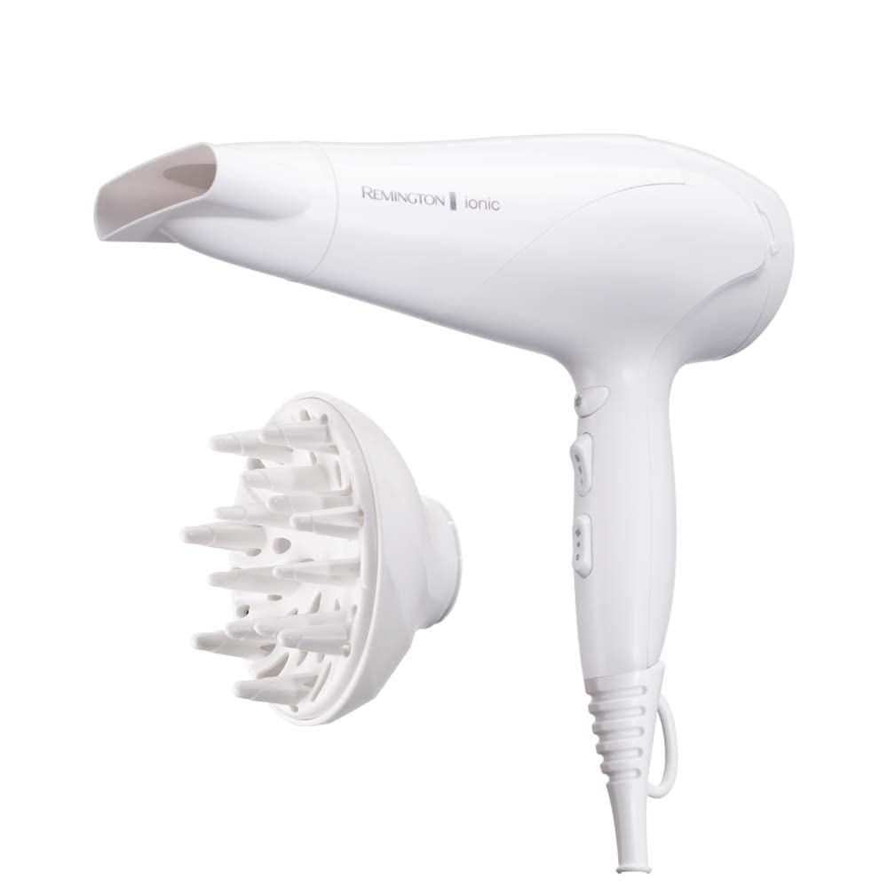  Remington D3199 Ionico Ceramica per Distribuzione Termica Optima Frinquello 2200W
| Remington D3199 3 Livelli Calore 2 