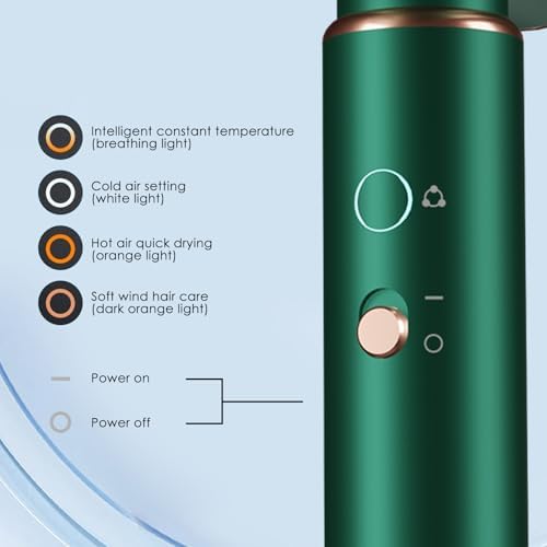  Ionic Professional Hair Dryer 2200W per Nova per il Lavaggio Rapido dei Capelli, Professionale per Pieloni e Styling (V