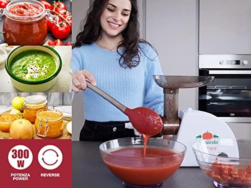  BEPER BP.720 Electric Tomato Paste Machine per professionisti con filtro in acciaio 300 W
| BEPER BP.720 Macchina per c