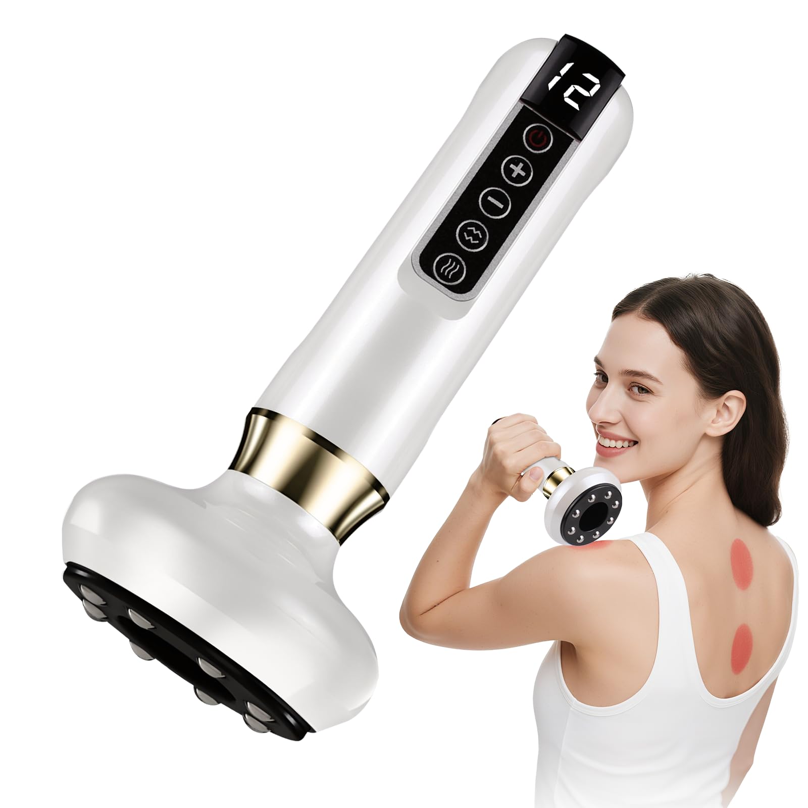  Velora Anti Cellulite Massager-per Donne, 12 ImpОРti Impostazioni Eletrica, Vacuum Anticellulite, Reduce Dolori Muscola